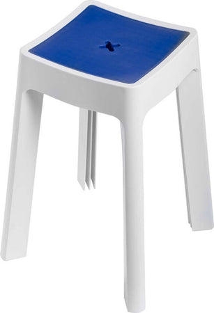 Ogomondo Sgabello Contenitore da Bagno in Resina Termoplastica Casa e cucina/Bagno/Mobili da bagno/Sgabelli Ogomondo - Martina Franca, Commerciovirtuoso.it
