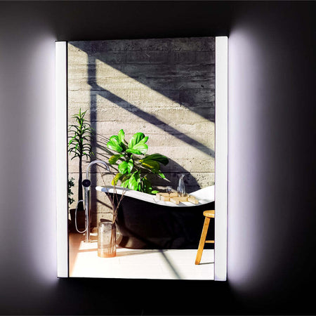 Ogomondo Specchio da Bagno 100 con Led Laterali L50xH70 Casa e cucina/Bagno/Mobili da bagno/Specchi da bagno/Specchi da parete Ogomondo - Martina Franca, Commerciovirtuoso.it