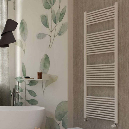 OGOMONDO Termoarredo Bianco Bagno Acciaio Calorifero Termosifone Fai da te/Prodotti per la costruzione/Riscaldamento e raffreddamento/Impianti di riscaldamento centralizzato e accessori/Radiatori Ogomondo - Martina Franca, Commerciovirtuoso.it