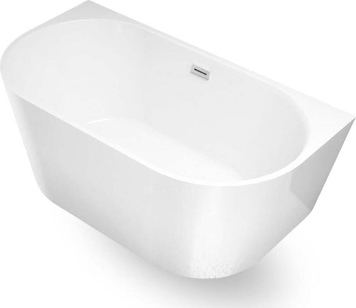 Ogomondo Vasca Monia in Acrilico Colore Bianco Lucido Filo Muro Fai da te/Attrezzature per cucine e bagni/Attrezzature per bagni/Vasche da bagno/Vasche da bagno con piedini Ogomondo - Martina Franca, Commerciovirtuoso.it