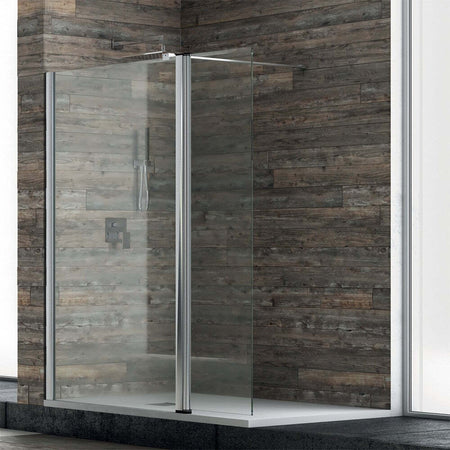 Ogomondo Walk-in Doccia con Anta basculante e Staffa Cristallo 8 Mm Fai da te/Attrezzature per cucine e bagni/Attrezzature per bagni/Docce e componenti doccia/Box doccia Ogomondo - Martina Franca, Commerciovirtuoso.it
