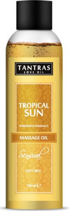 Olio Da Massaggio Tantrico Erotico Tantras Love Oil aroma tropicale Tropical Sun 150 Ml Salute e cura della persona/Erotismo e contraccezione/Benessere e massaggi erotici/Oli per massaggi Kondorama - Martinsicuro, Commerciovirtuoso.it
