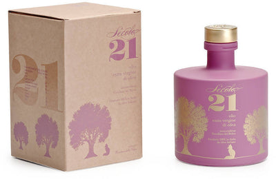 Olio Extra Vergine di Oliva Nocellara del Belice Biologico IGP Sicilia 0,5 lt. Olio Bio Italiano Secolo21