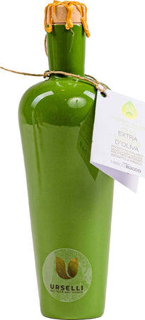 Olio Extra Vergine Di Oliva Monocultivar Coratina Pugliese Nobil Olio 250ml Collection Green Olio Evo 100% Puglia Made In Italy BOTTIGLIA IN CERAMICA DI OLIO EXTRA VERGINE DI OLIVA Urselli Food, Commerciovirtuoso.it