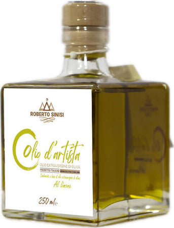Olio Extravergine di Oliva Aromatizzato al Limone 100% Pugliese 250ml Monocultivar Coratina Prodotto Coltivato Estratto e Lavorato in Italia olio extravergine di oliva aromatizzato Madrepuglia - Andria, Commerciovirtuoso.it