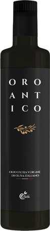 Olio Extravergine Di Oliva Italiano 500ml Olio Evo 100% Made In Italy Delicato E Deciso Oro Antico
