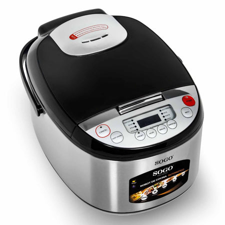 SOGO Robot da cucina automatico  / 11 opzioni di cottura / 5L / + accessori