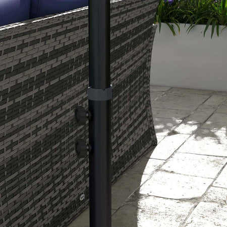 Ombrellone-da-Giardino-Decentrato-con-Base-a-Croce-e-Apertura-a-Manovella,-294x193cm,-Grigio-84D-270V00CG