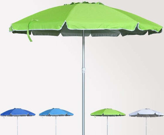 Ombrellone Mare Spiaggia Giardino Metallo 210 Cm Con Custodia Colore Verde Giardino e giardinaggio/Arredamento da giardino e accessori/Ombrelloni tende e tettucci parasole/Ombrelloni Trade Shop italia - Napoli, Commerciovirtuoso.it