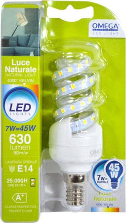 OMEGA-Lampadina-Spirale-LED-7W-E14