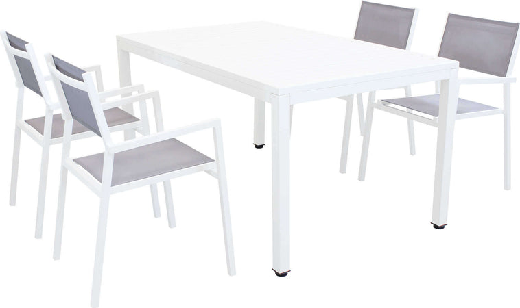OMEN---set-tavolo-da-giardino-150x90-compreso-di-4-poltrone-in-alluminio-Bianco-Milani-Home