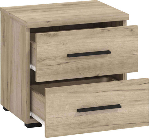 ONE---comodino-moderno-3-cassetti-cm-44,5-x-33,5-x-43-h-Rovere-grigio-Milani-Home