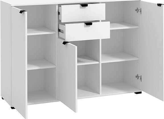 ONE---credenza-moderna-con-3-ante-e-2-cassetti-cm-135-x-40-x-95-h-Bianco-Milani-Home
