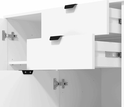 ONE---credenza-moderna-con-3-ante-e-2-cassetti-cm-135-x-40-x-95-h-Bianco-Milani-Home