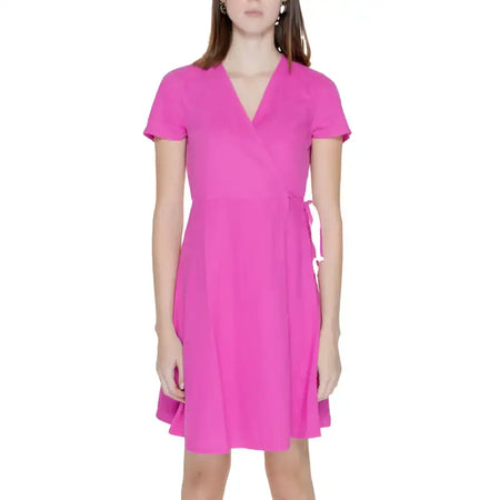 Only Abito Donna - pink / M - Abbigliamento Abiti