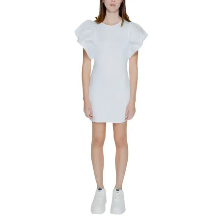 Only Abito Donna - white / S - Abbigliamento Abiti