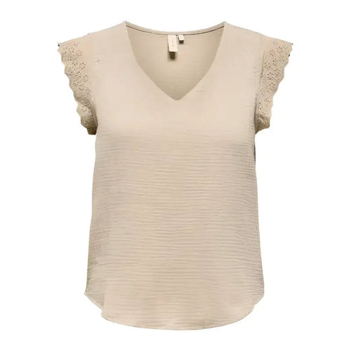 Only Blouse Donna - beige / XS - Abbigliamento Blouse
