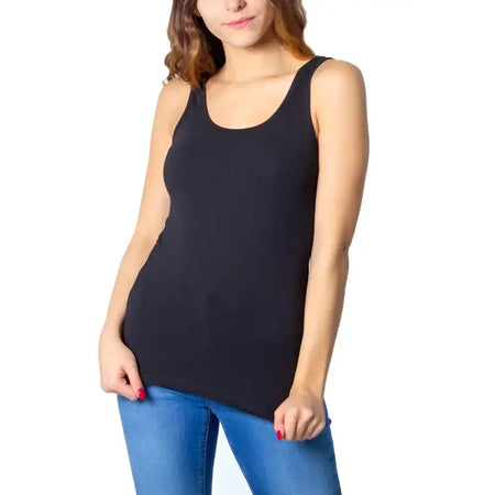 Only Canotta Donna - black / S - Abbigliamento Canotte
