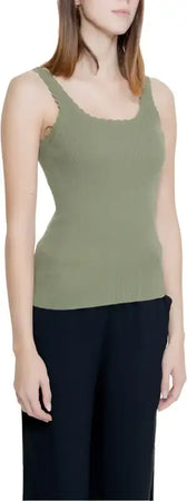 Only Canotta Donna - green / L - Abbigliamento Canotte