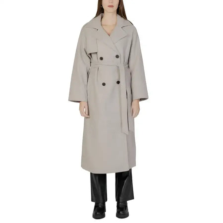 Only Cappotto Donna - beige / XL - Abbigliamento Cappotti