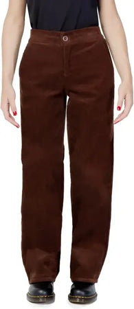 Only Pantaloni Donna - brown / XS_32 - Abbigliamento Pantaloni