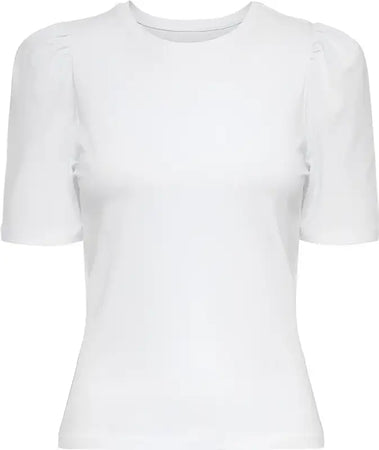 Only T-Shirt Donna - white / XS - Abbigliamento T-shirt