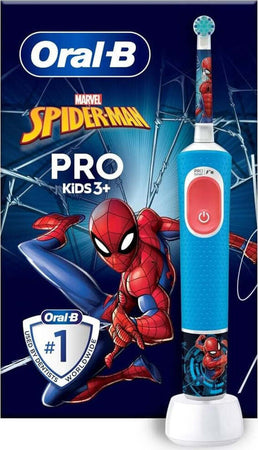 Oral-B-Spazzolino-Elettrico-Ricaricabile-Bambini-Spiderman-+3-Anni-con-Timer