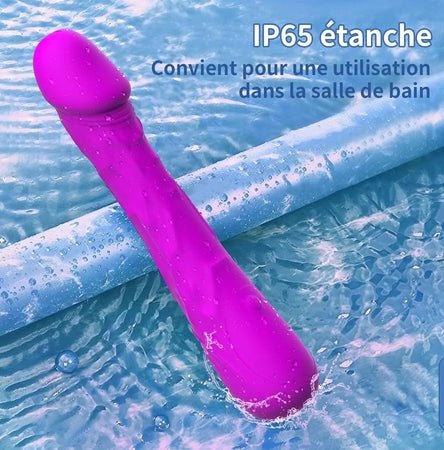 ORALLOO Massaggiatore Donna Toysper Realistico Ricaricabile USB Viola
