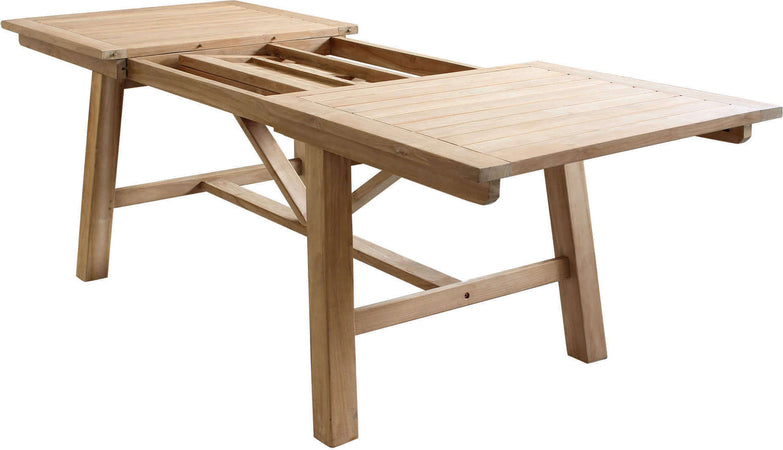 ORATOR---set-tavolo-in-teak-cm.220/300x100x77-h-con-6-sedute-Marrone-Milani-Home