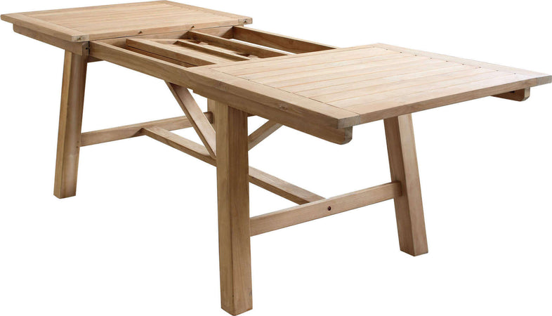 ORATOR---tavolo-da-giardino-allungabile-in-teak-220/300x100-Marrone-Milani-Home