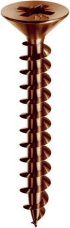 ORECA---5-VITI-PER-LEGNO-TRUCIOLATO-TESTA-PIANA-SVASATA-IMPRONTA-A-CROCE-PZ-6X200-BRONZATE