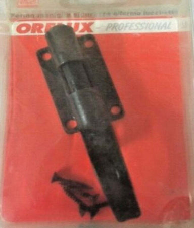 ORECA---BLOCCO-MANIGLIA-PORTA---LUCCHETTO-ZINCATO-NERO-50X30MM