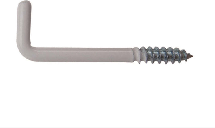 ORECA---CANCANI-A-VITE-2,6x10x30MM-VERNICIATI-DI-BIANCO-4PZ