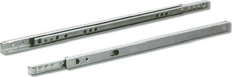 ORECA---GUIDE-PER-CASSETTI-IN-ACCIAIO,-ESTRAZIONE-SEMPLICE-SU-SFERE---310MM