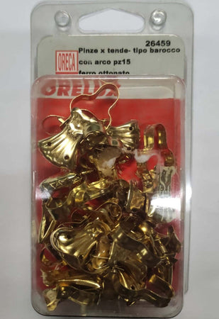 ORECA---PINZE-PER-TENDE-TIPO-BAROCCO-CON-ARCO-ORO-15PZ-45MM