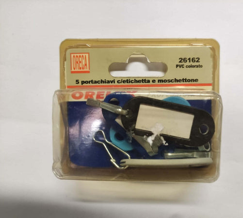 ORECA---PORTACHIAVI-PLASTICA-CON-ETICHETTA-E-MOSCHETTONE-5PZ***