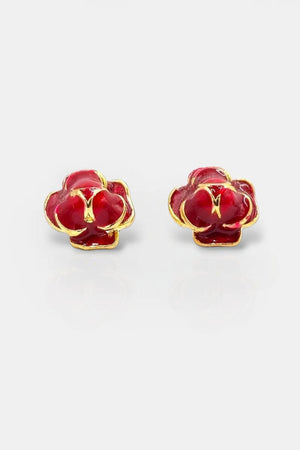 Orecchini a lobo Peony