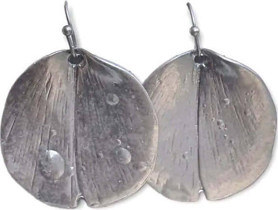Orecchini Da Donna Pendenti Forma a Foglia Orecchini Con Chiusura Ad Amo Nickel Free in Zamak 3,50x3 Cm Moda/Donna/Gioielli/Orecchini Leclaf - Napoli, Commerciovirtuoso.it