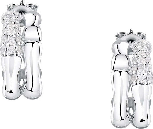 Orecchini-MORELLATO-donna-Essenza-argento-925-con-zirconi
