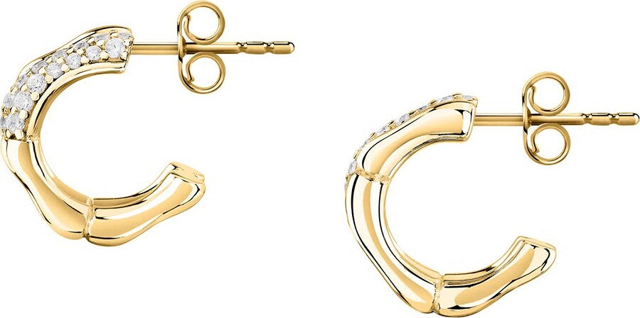 Orecchini-MORELLATO-donna-Essenza-argento-925-dorati