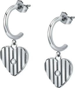 Orecchini-MORELLATO-donna-Incanto-acciaio-/-cuore