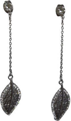 ORECCHINI PENDENTI CRISTALLI DI SWAROVSKI FOGLIA Moda/Donna/Gioielli/Orecchini Scontolo.net - Potenza, Commerciovirtuoso.it