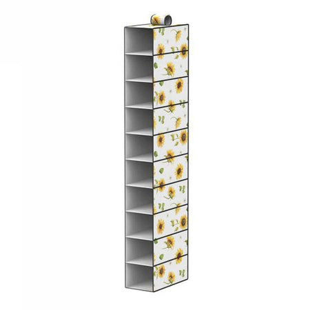 Organizer-Armadio-10-Ripiani-Scaffale-Pensile-Porta-Oggetti-Borse-15x30x120-Cm