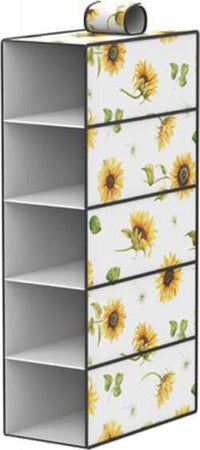 Organizer-Per-Armadio-5-Ripiani-Strati-Scaffale-Pensile-Porta-Oggetti-15x30x70-Cm