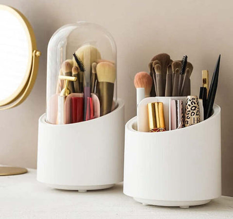 Organizer-Porta-Trucco-Anti-Polvere-Make-Up-Tazza-Rotante-360°-Impermeabile