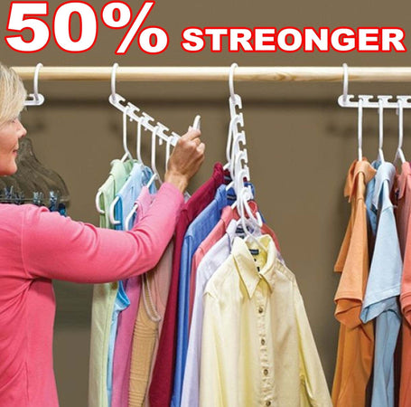 ORGANIZER SALVASPAZIO 10 PORTA STAMPELLE GRUCCE PER ARMADIO WONDER HANGER MAX Casa e cucina/Organizzazione interni/Organizzazione guardaroba/Grucce e appendini/Grucce Trade Shop italia - Napoli, Commerciovirtuoso.it