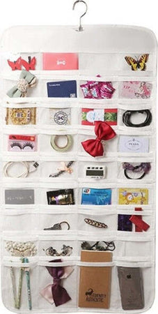 Organizzatore-Organizer-Di-Gioielli-Da-Appendere-Doppio-Lato-72-Tasche-Jewellery