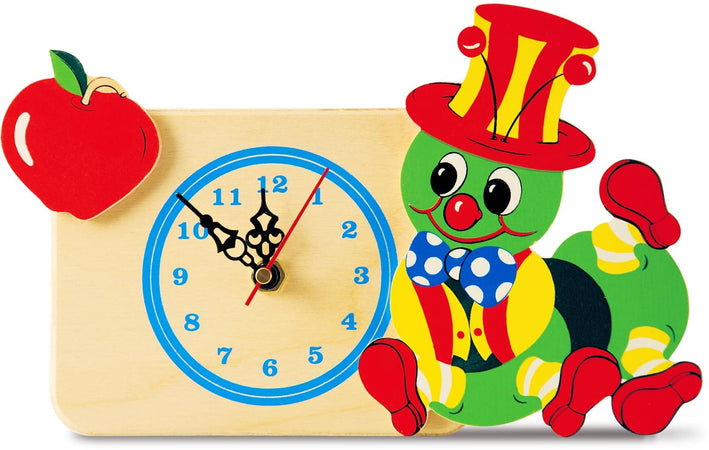 Orologio - Bruco Mela (da Tavolo) Cameretta Bambini Dida