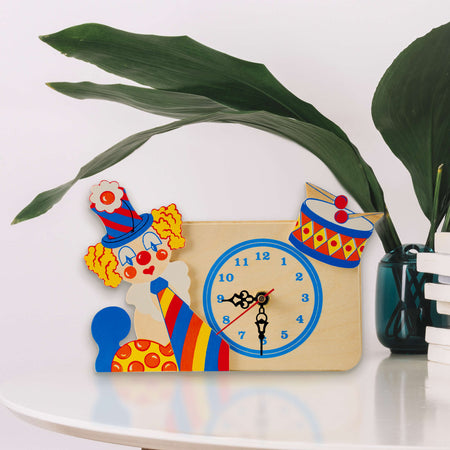 Orologio - Clown (da Tavolo) per Cameretta Bambini Dida