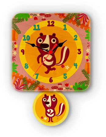 Orologio A Pendolo - Puzzole Da Parete Cameretta Bambini Dida